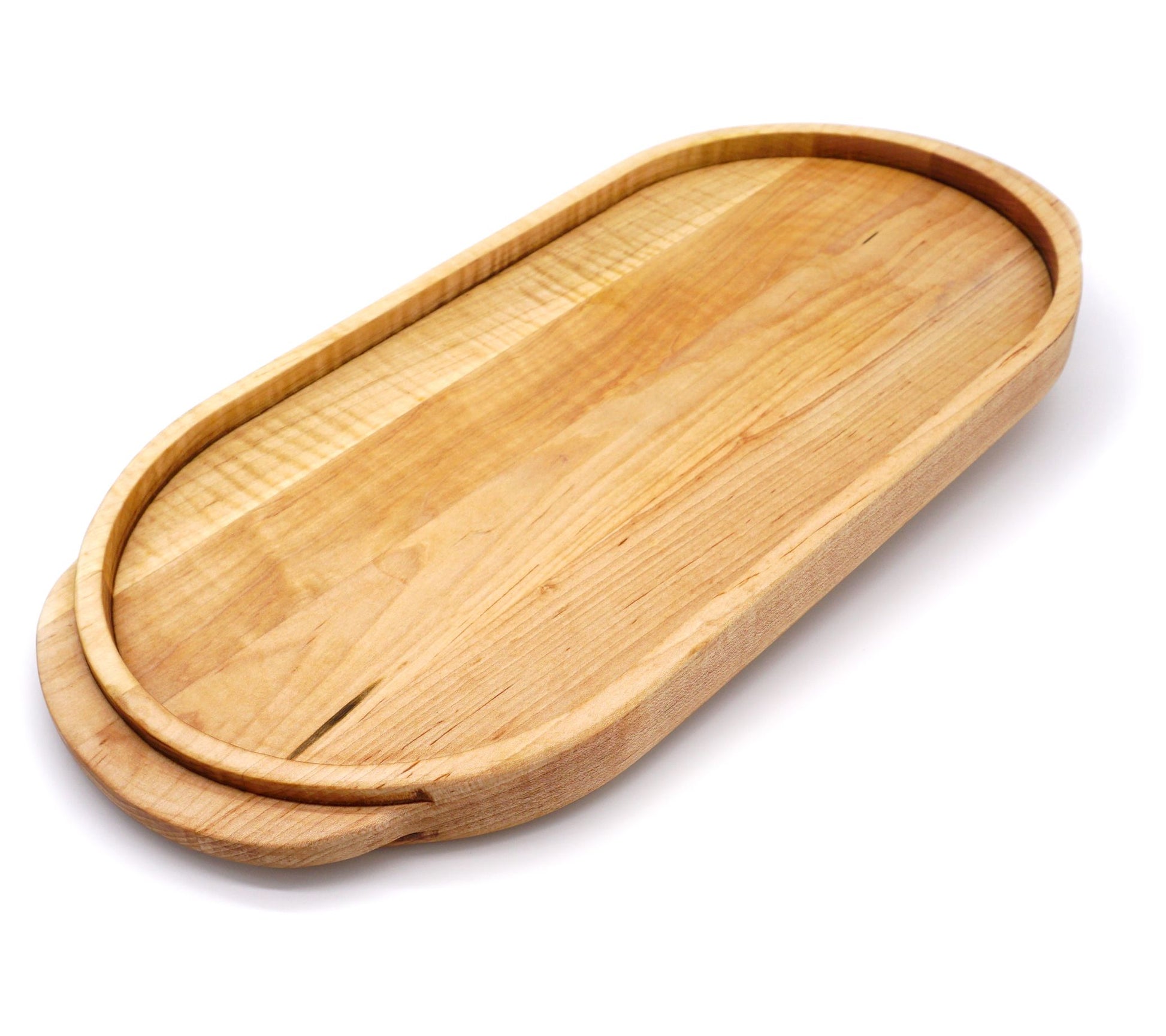 JK Adams Elmore Maple Wood Serving Platter