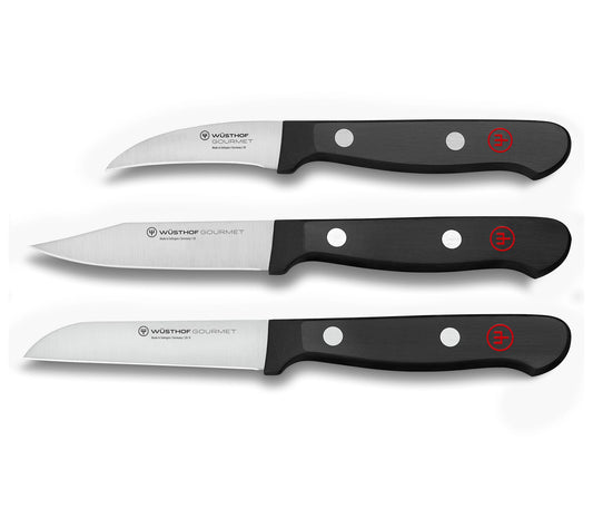 Wusthof 3-Piece Gourmet Paring Knife Set