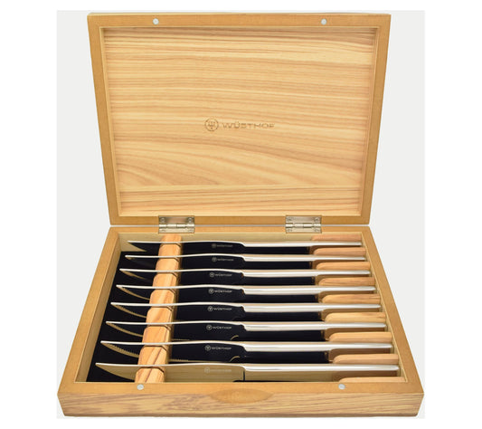 Wusthof 8-Piece Stainless Mignon Steak Knife Set