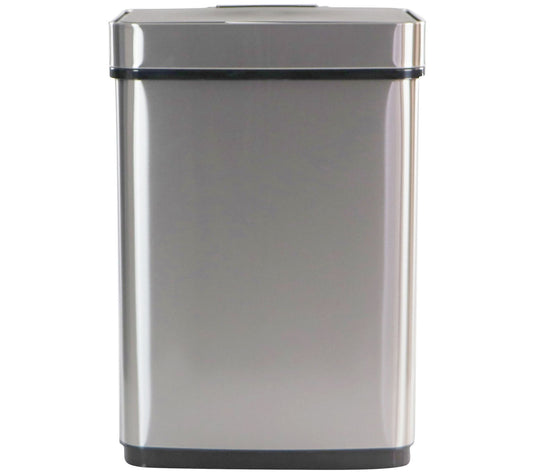 Hanover 50-L / 13.2-Gal Stainless Steel Trash Can w Sensor Lid