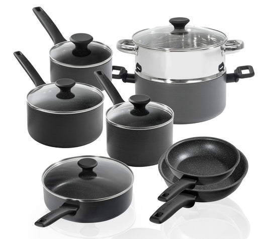 Granitestone Pro Premiere 13-Piece Hard Anodize d Cookware Set
