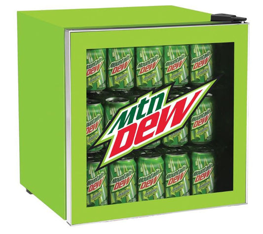 Mountain Dew, 1.8 Cu. ft. Glass Door Compact Refrigerator