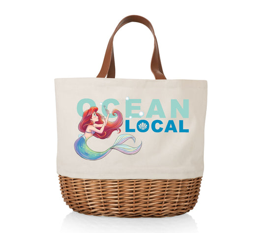 Picnic Time Little Mermaid Promenade Picnic Basket