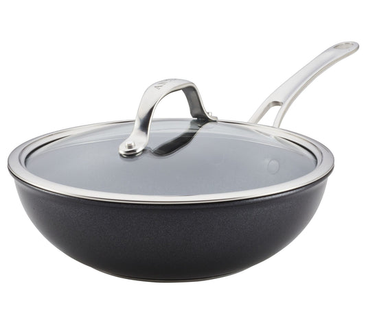 Anolon X Hybrid Nonstick 10in Covered Stir Fry Wok