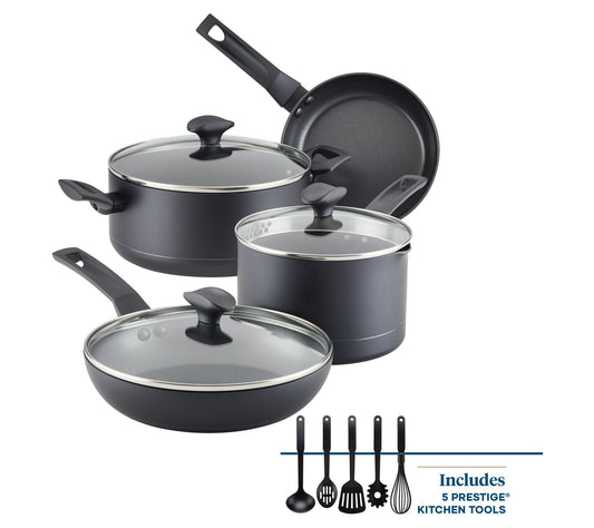 Farberware Power Base Nonstick Cookware 12pc Set