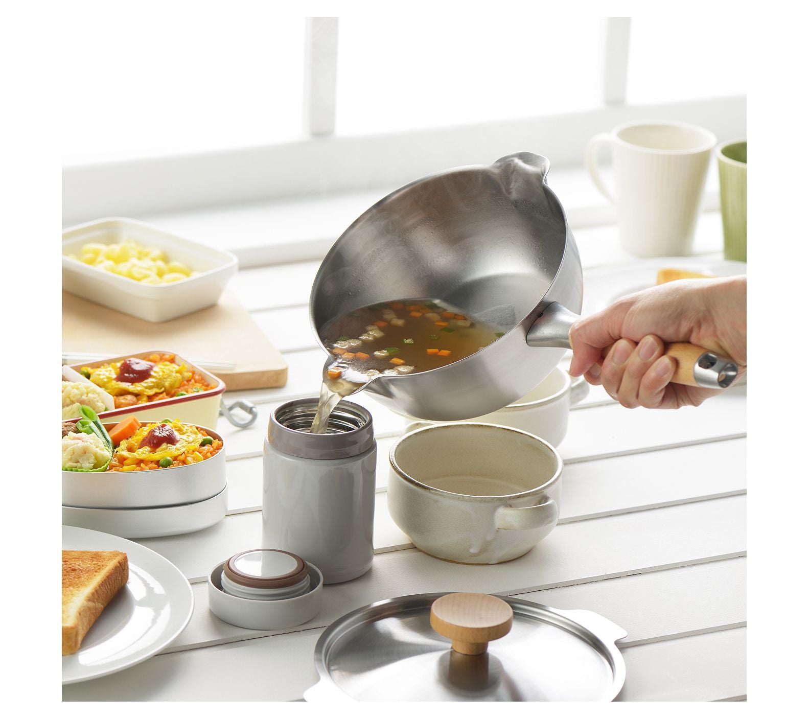 Yoshikawa Cookware Aikata Sauce Pan-20cm