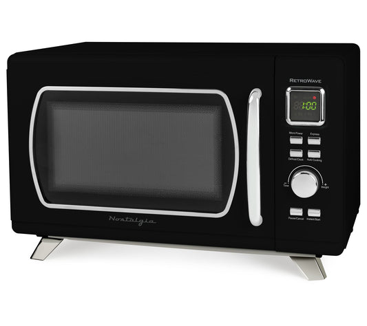 Nostalgia Mid-Century Retro 0.9 Cu. Ft. Microwave