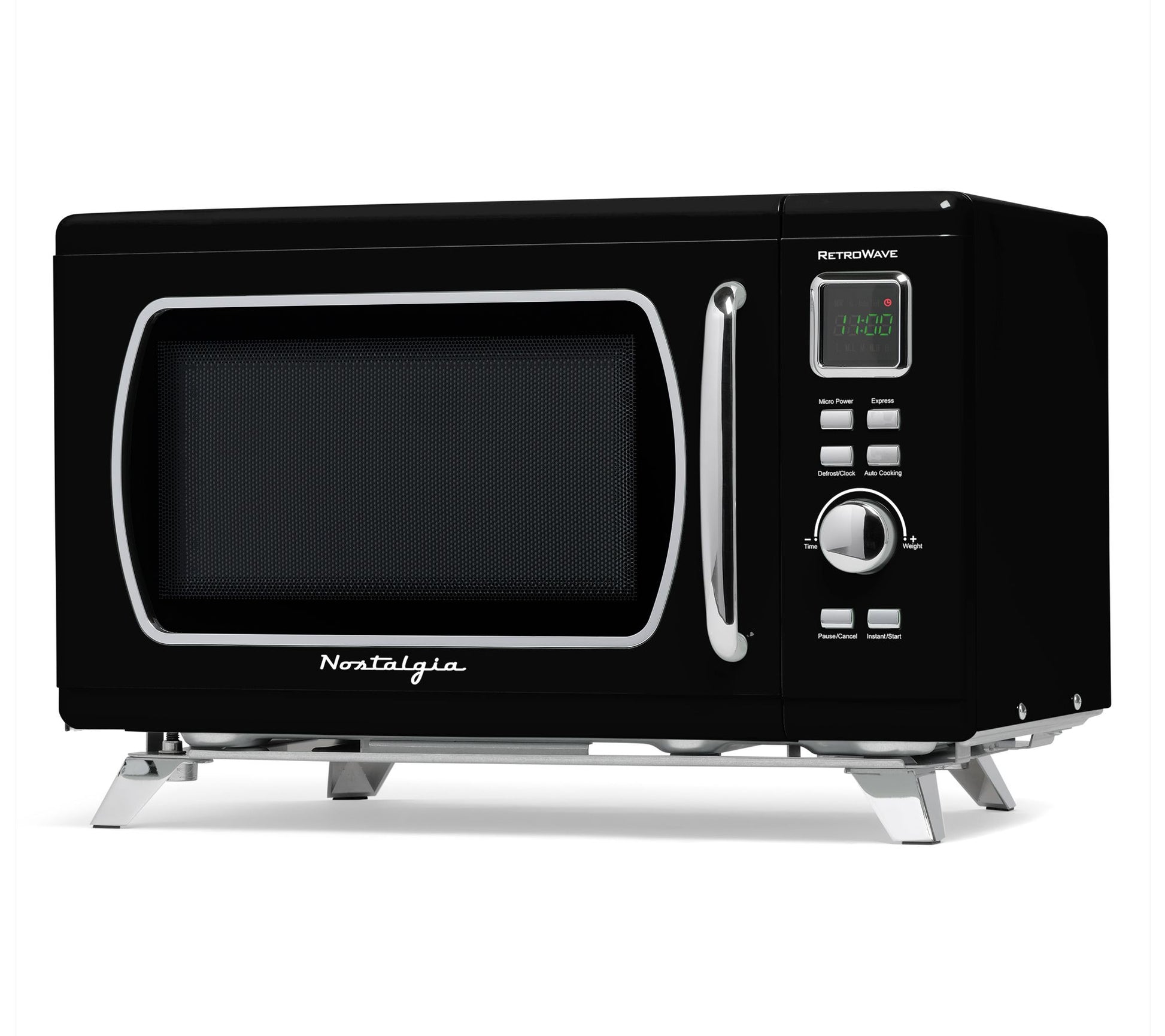 Nostalgia Mid-Century Retro 0.9 Cu. Ft. Microwave