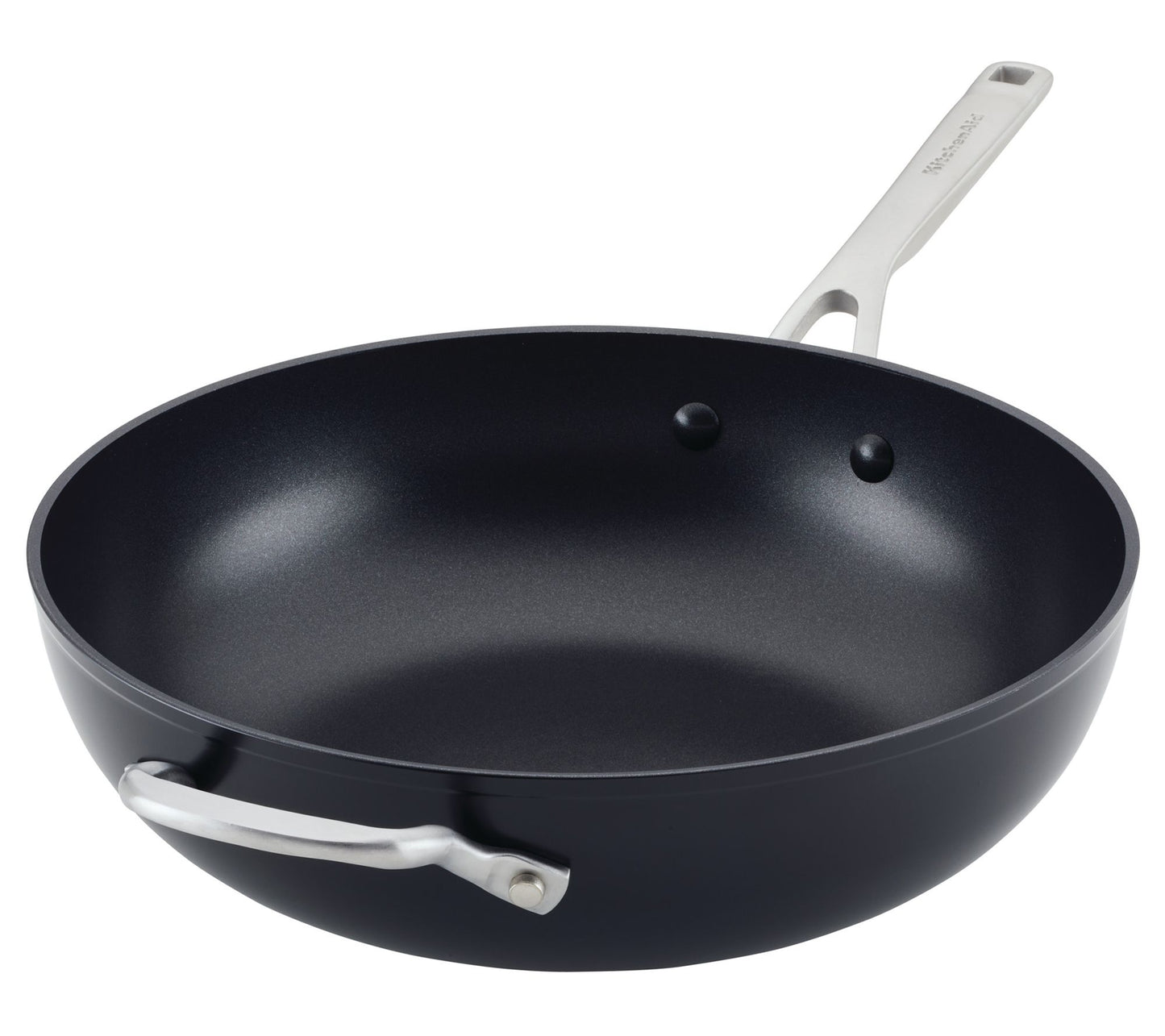 KitchenAid Hard-Anodized Induction Nonstick Wok, 12.25in