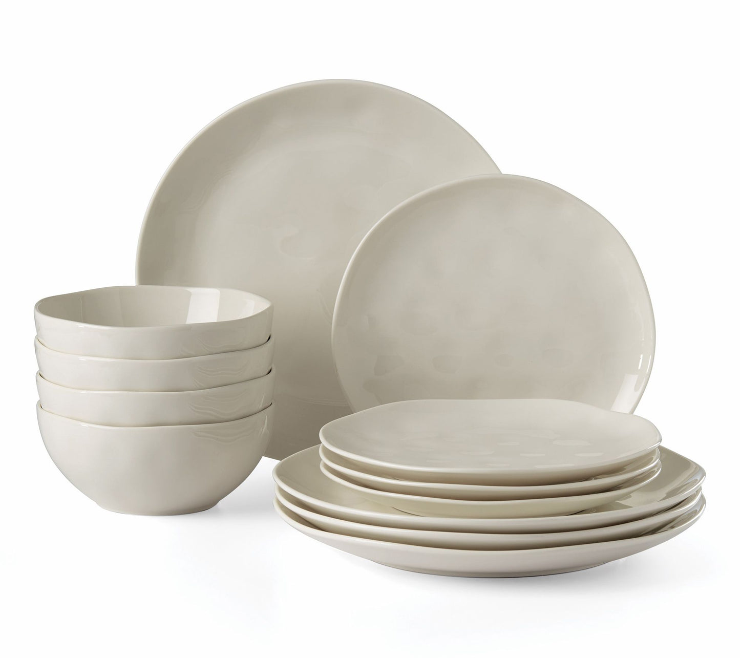 Lenox Bay 12-Pi ece Colors Porc elain Dinnerwar e Set