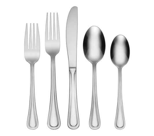 Oneida Hollis 74 Piece Everyday Flatware Set