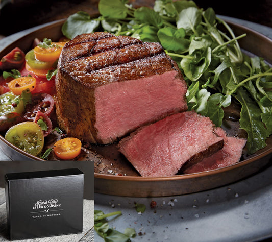 Kansas City Steak Co. (4) 8-oz Filet Mignon Steaks Gift Box