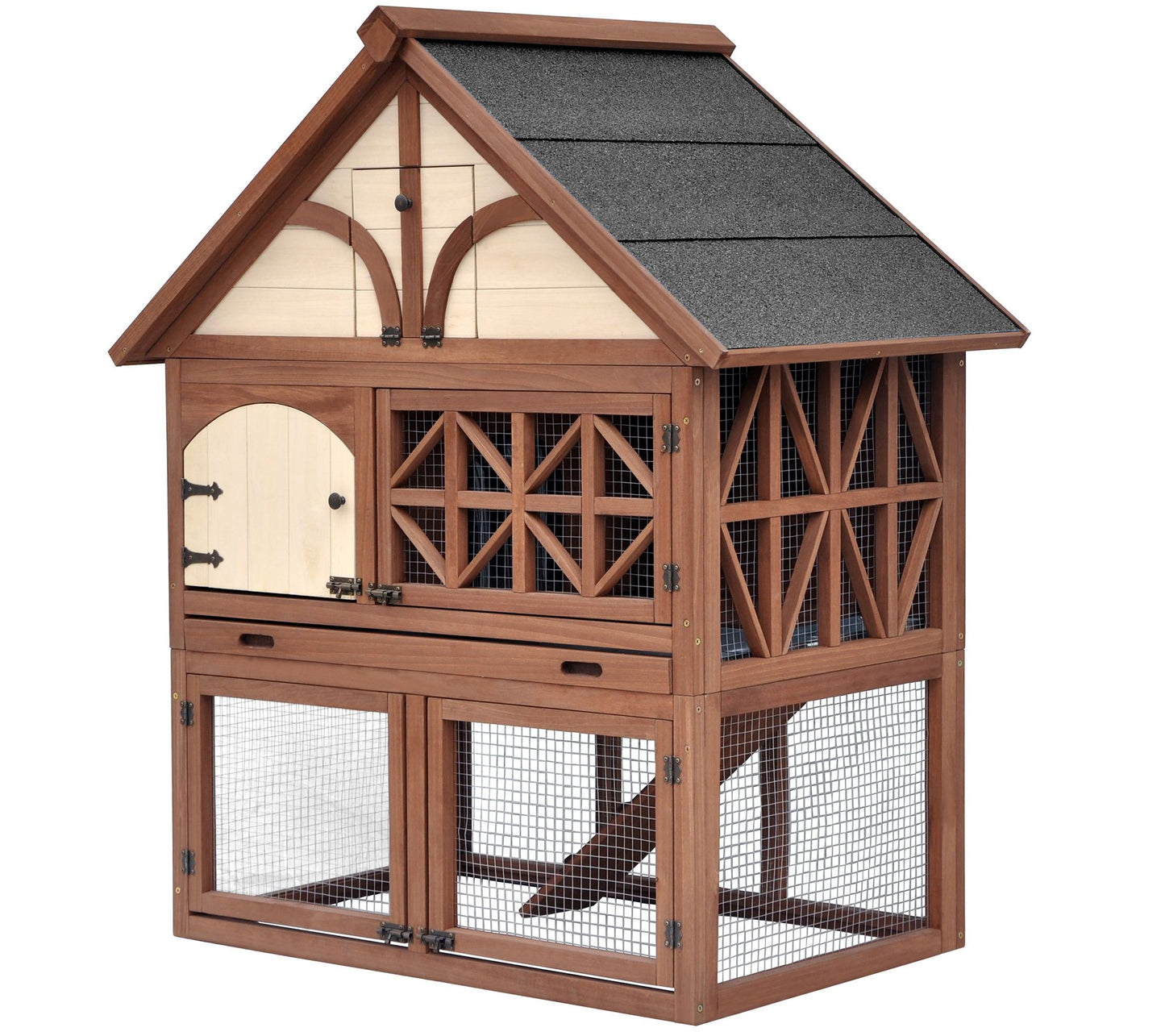 Tudor Rabbit Hutch