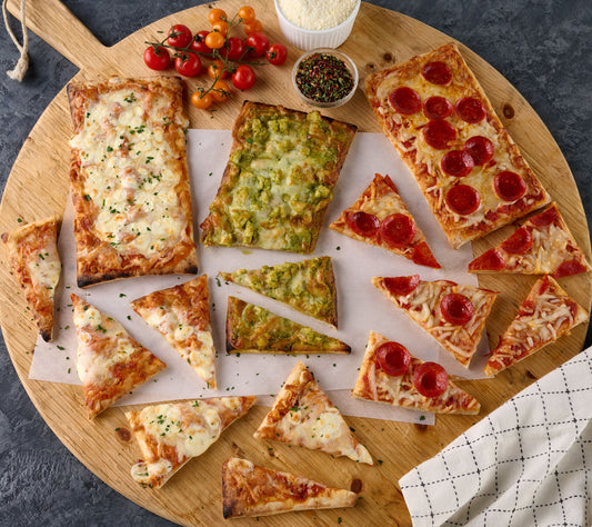 Fusha (5) Handcrafted Rustic Flatbread Pizzas