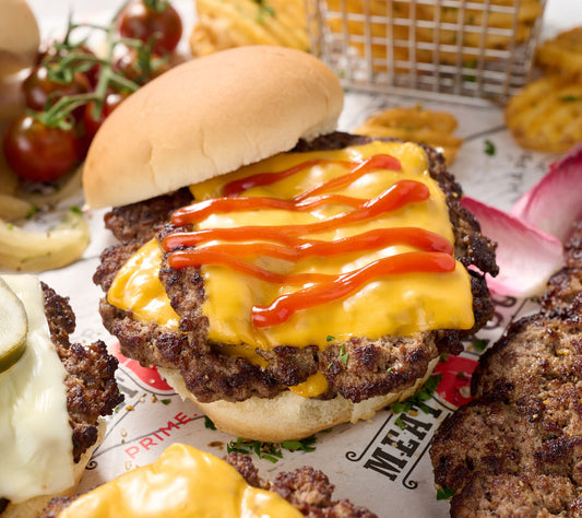 Happy to Meat You (10) 4-oz Chicago Style Smash Burgers