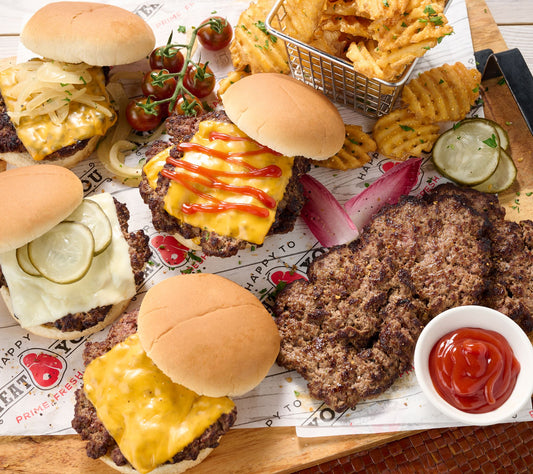 Happy to Meat You (20) 4-oz Chicago Style Smash Burgers