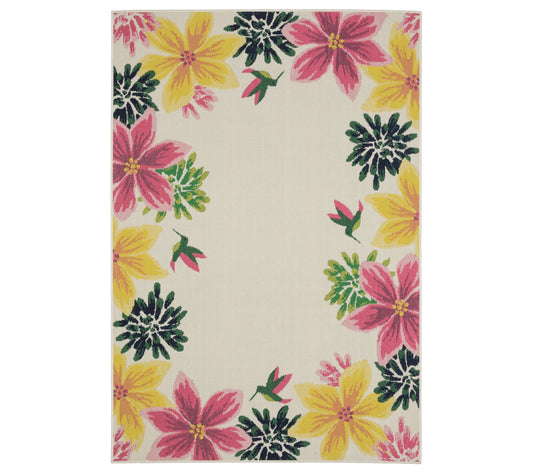 Ultiamte Innovations Hummingbird Garden 7'10"x 10'10" Rug