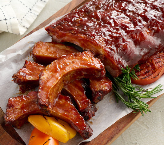Corky's BBQ 6-lbs Sweet & Smokey BBQ Baby Back Ribs Auto-Delivery