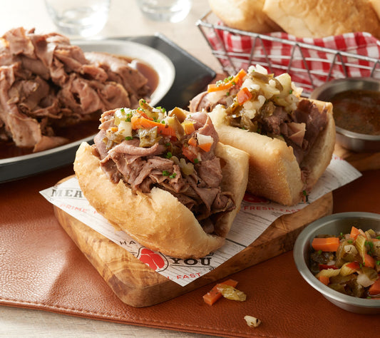 Happy to Meat You 5-lb Italian Beef Sandwich Kit