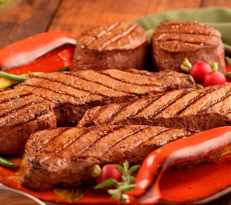Kansas City (4) 8-oz Filet Mignons & (4) 10-oztrip Steaks