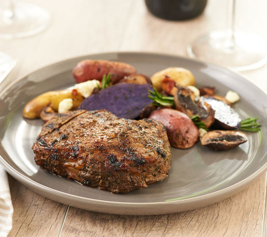 Kansas City (6) 9.5-oz Garlic & Herb Boneless Ribeyes