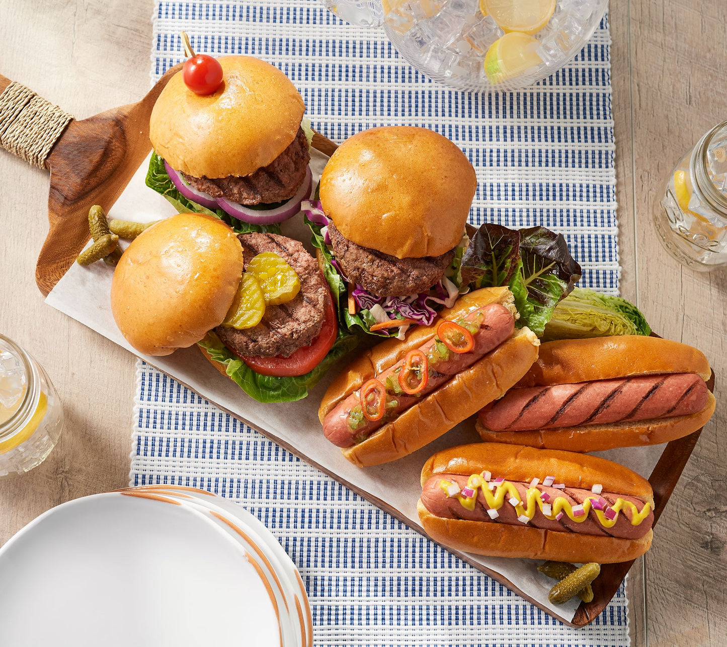 Kansas City Steak Co.(12) Steakburgers & (16) Hot Dogs Auto-Delivery