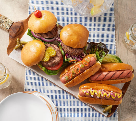 Kansas City Steak Co.(12) Steakburgers & (16) Hot Dogs Auto-Delivery