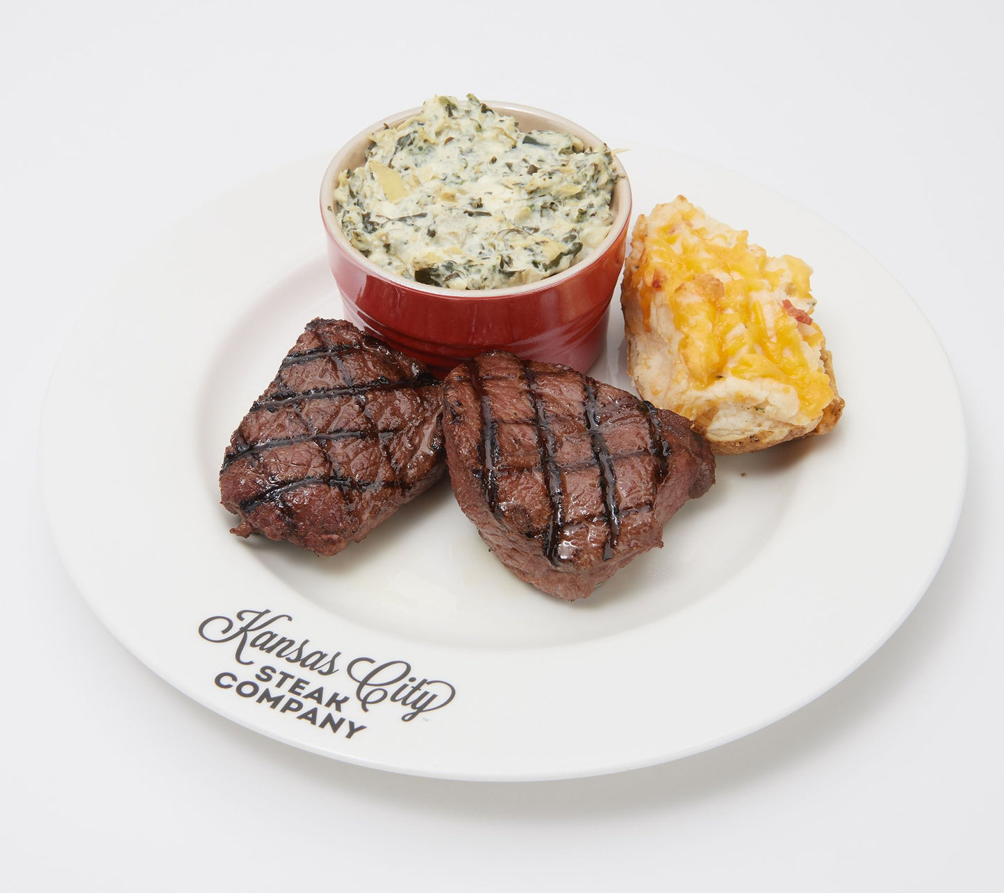 Kansas City Steak Co(8) Top Sirloin Steaks & (8) Potatoes Auto-Delivery