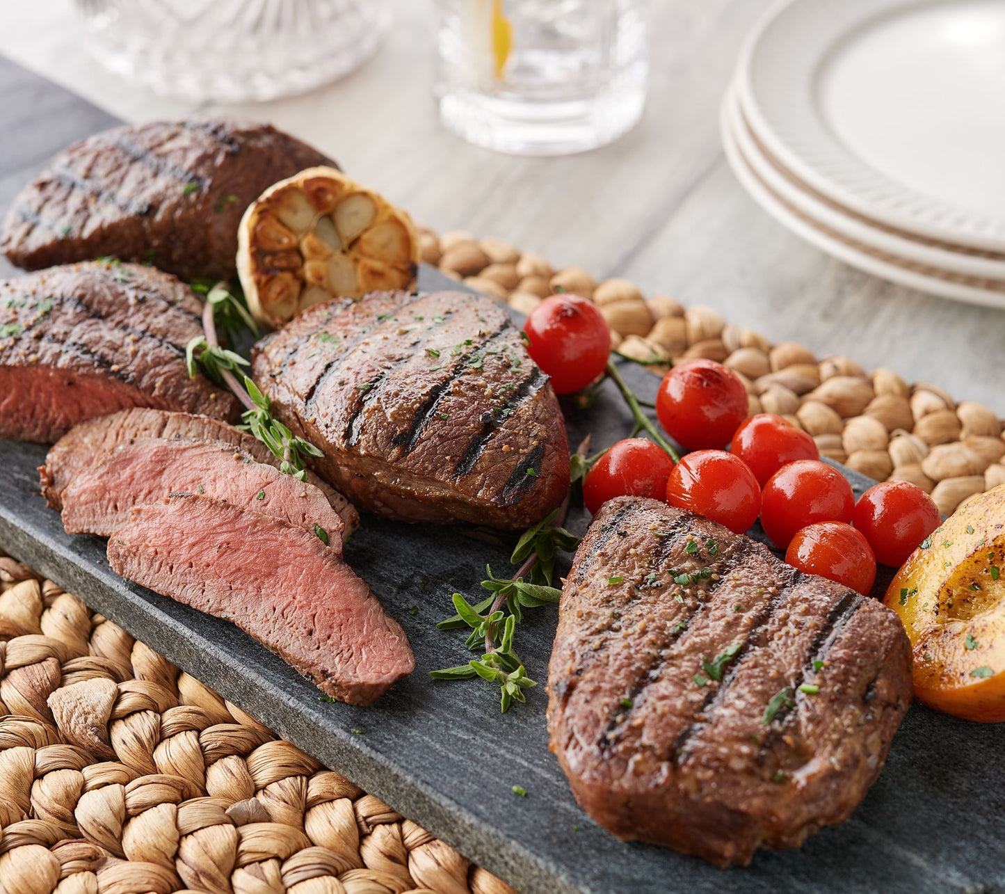Kansas City Steak Co. (8) 8-oz Top Sirloin Steaks Auto-Delivery