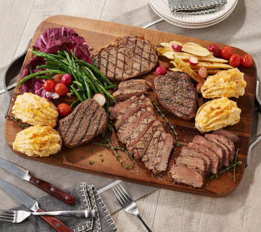 Kansas City Steak Co. Sirloin, Ribeye & Potato Sampler