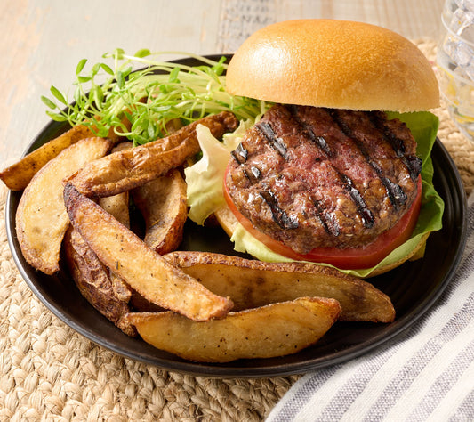 Kansas City Steak Co. (12) 4.5-oz Steakburgers & 1.5-lb Fries