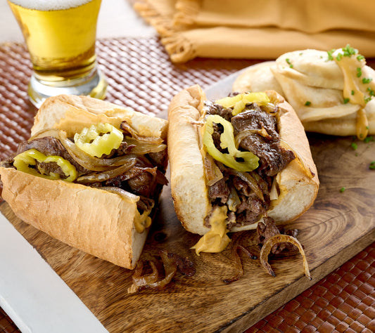 Happy to Meat You 4.5-lb Chicago Style Sirloin Cheesesteak Kit