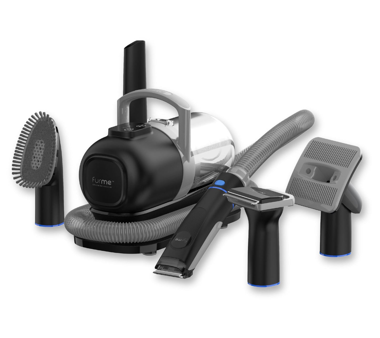 furMe Original 1-Liter Pet Grooming Vacuum Kit