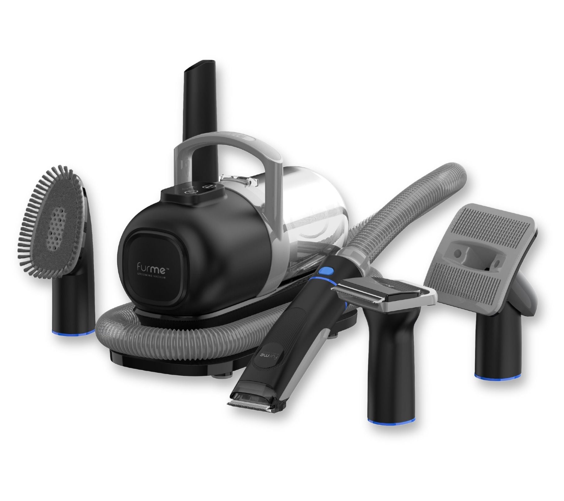 furMe Original 1-Liter Pet Grooming Vacuum Kit