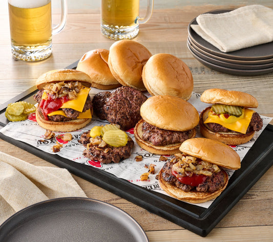 Happy to Meat You (12) 4-oz Smashburgers & (12) Buns
