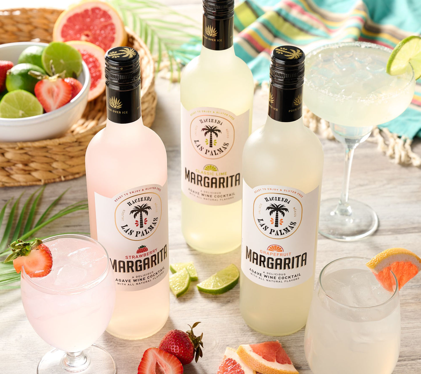 Hemispheres (6)750ml Bottles Agave Wine Margarita