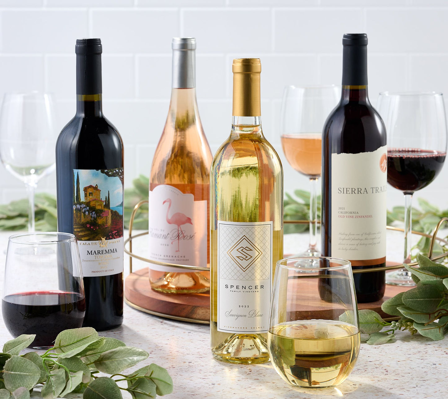Martha Stewart 12 Bottles of Holiday Wine with Recipes