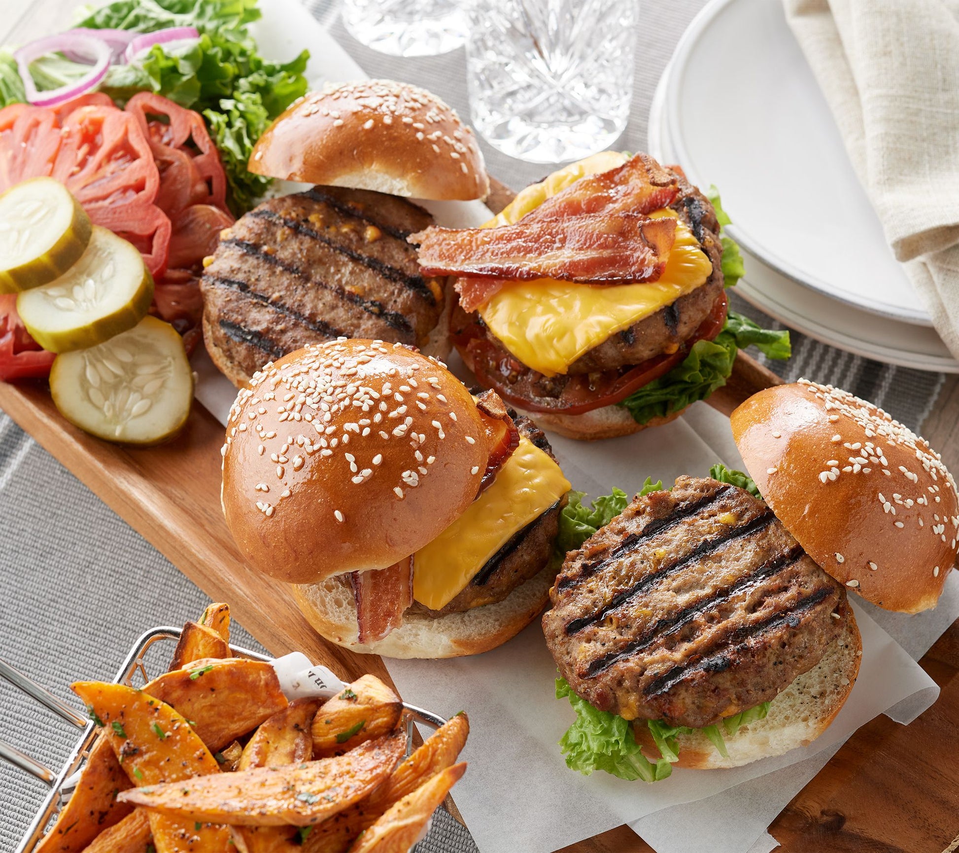 Rastelli's (20) 5.33-oz Bacon Cheddar Burgers Auto-Delivery