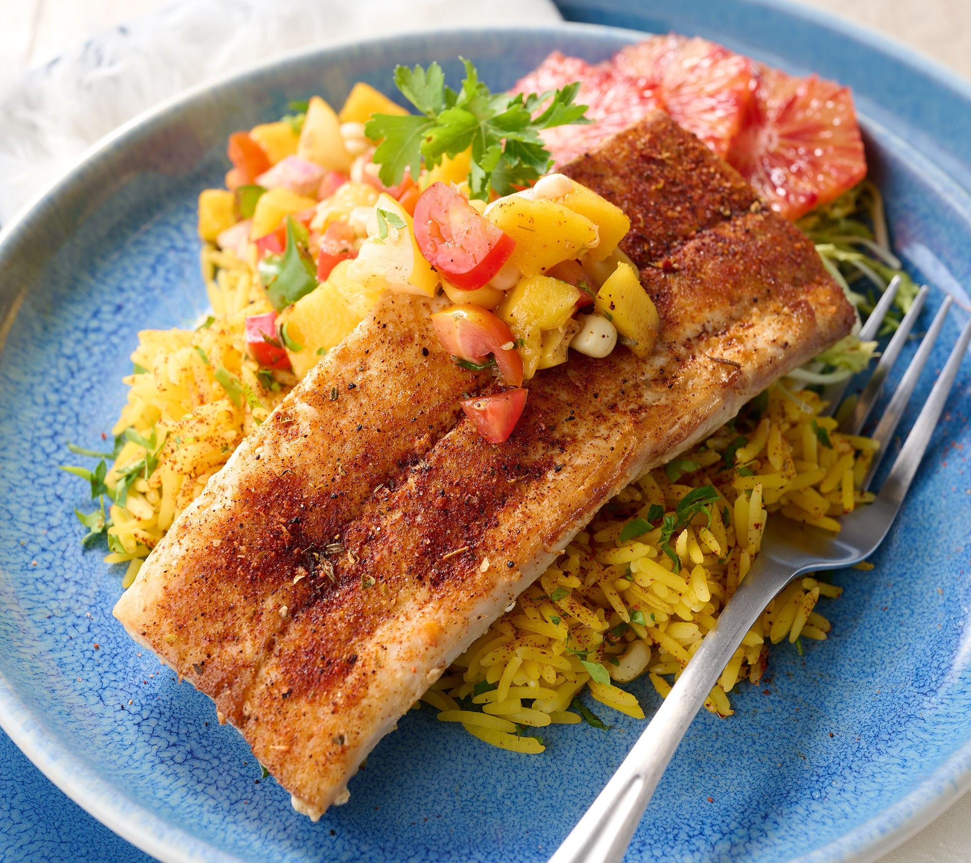 Geoffrey Zakarian (6) 8oz Mahi Mahi Filets w/ BBQ Seasoning
