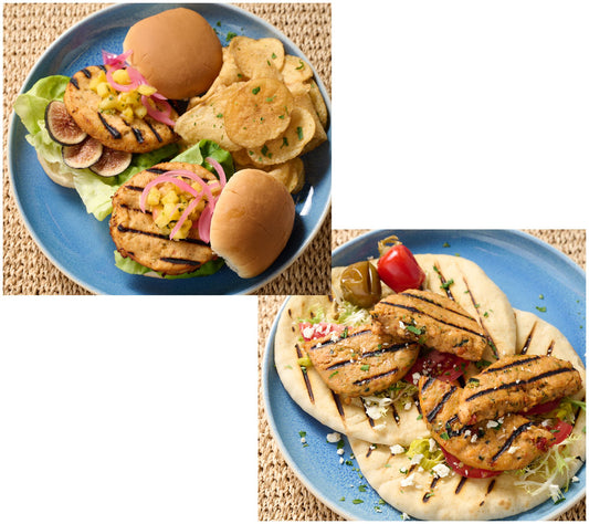 Egg Harbor (16) 4-oz Salmon Burgers Auto-Delivery