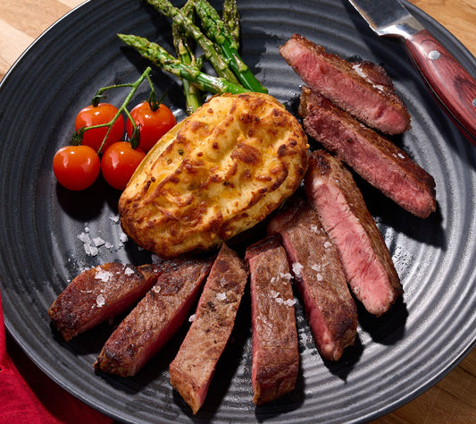Kansas City Steak Co. (6) Strip Steaks w/ Potatoes Auto-Delivery