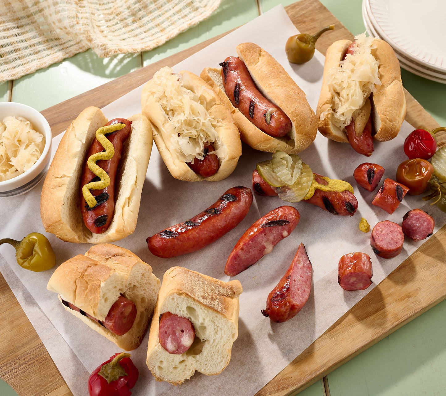 Kansas City (30) 2.8-oz White Cheddar Bratwurst Auto-Delivery