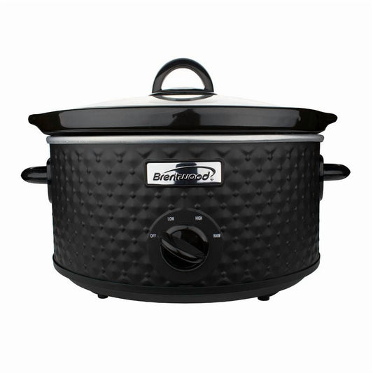rentwood 3.5 Quart Diamond Pattern Slow Cooker in ck