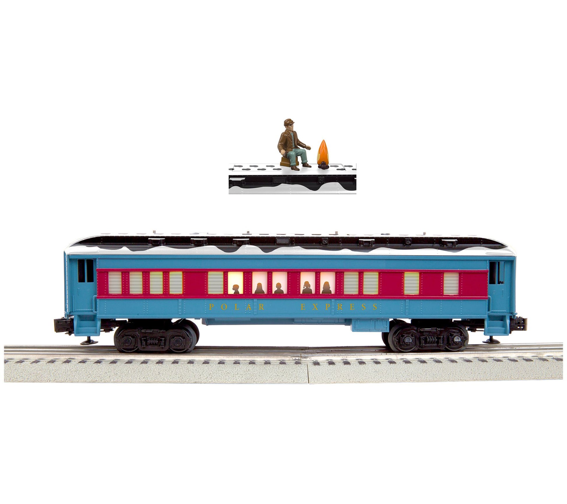 Warner Brothers Polar Express Disappearing HoboTrain Car