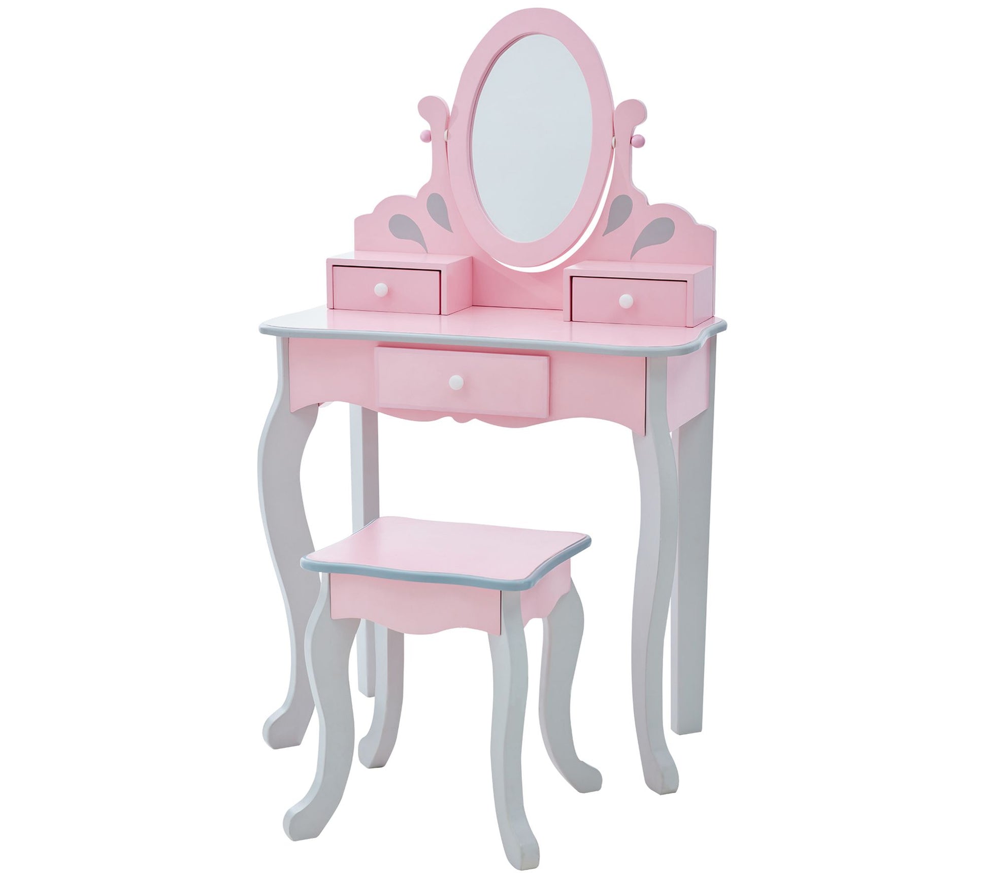 Teamson Kids Little Princess Rapunzel Play Vani ty Set