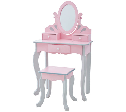 Teamson Kids Little Princess Rapunzel Play Vani ty Set