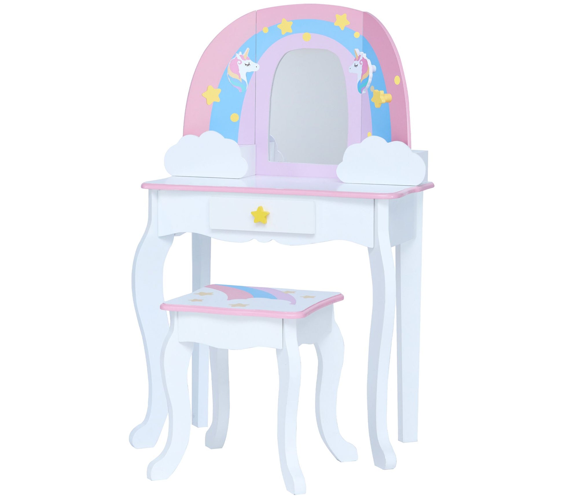Teamson Kids Little Dreamer Rainbow Medium Vanity