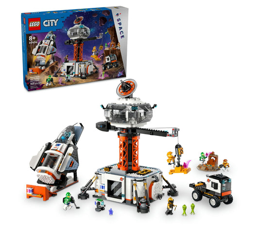 LEGO City Space Base and Rocket Launchpad Set 60434 - 1422 Pcs