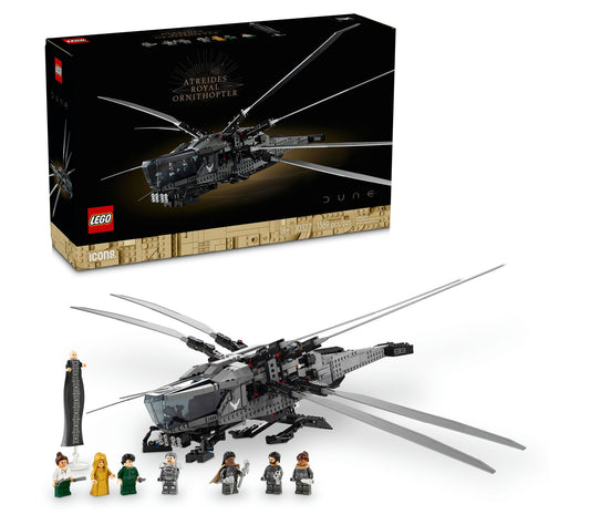 LEGO Icons Dune Atreides Royal Ornithopter Set10327 Build Set