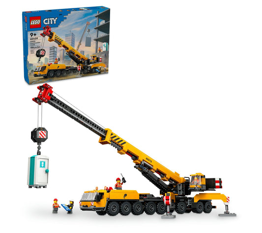LEGO City Yellow Mobile Construction Crane ToySet